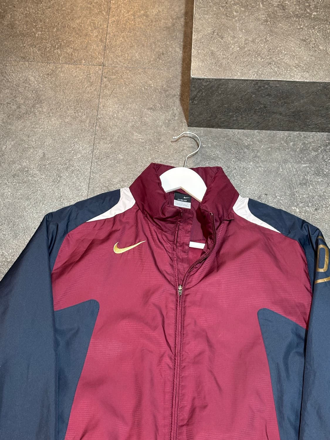 나이키 올드스쿨 버건디 토탈90 바람막이 점퍼 자켓 L 상품이미지4