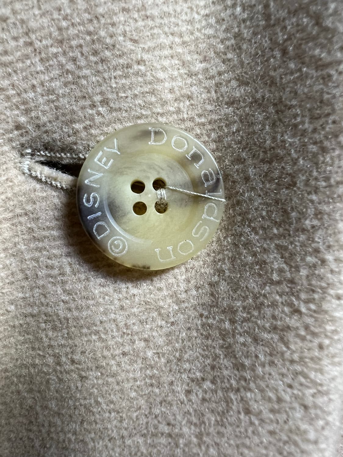 빈티지 90s 미키마우스 베이지 코트 상품이미지5