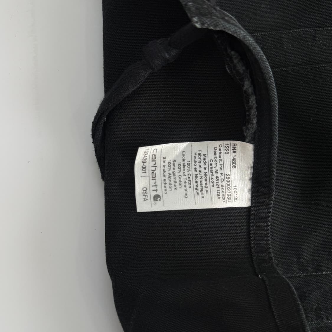 Carhartt 칼하트 데님 앞치마 상품이미지5