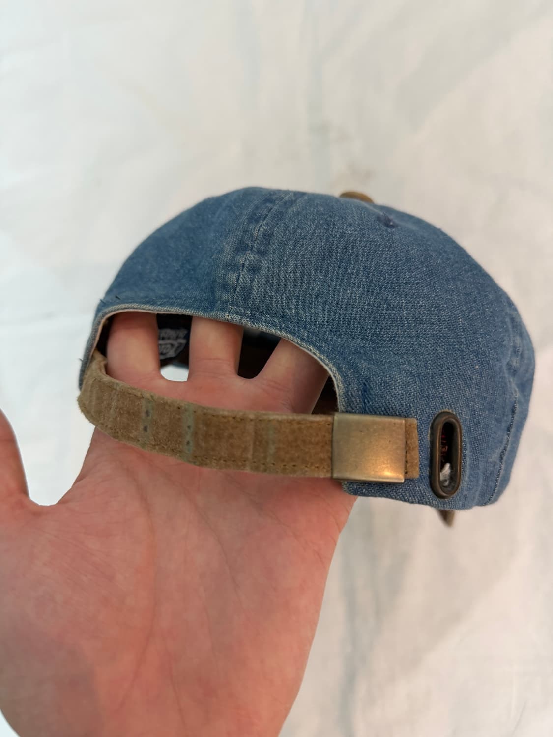 00s 폴로 랄프로렌 폴로진스 데님 자수 볼캡 상품이미지3