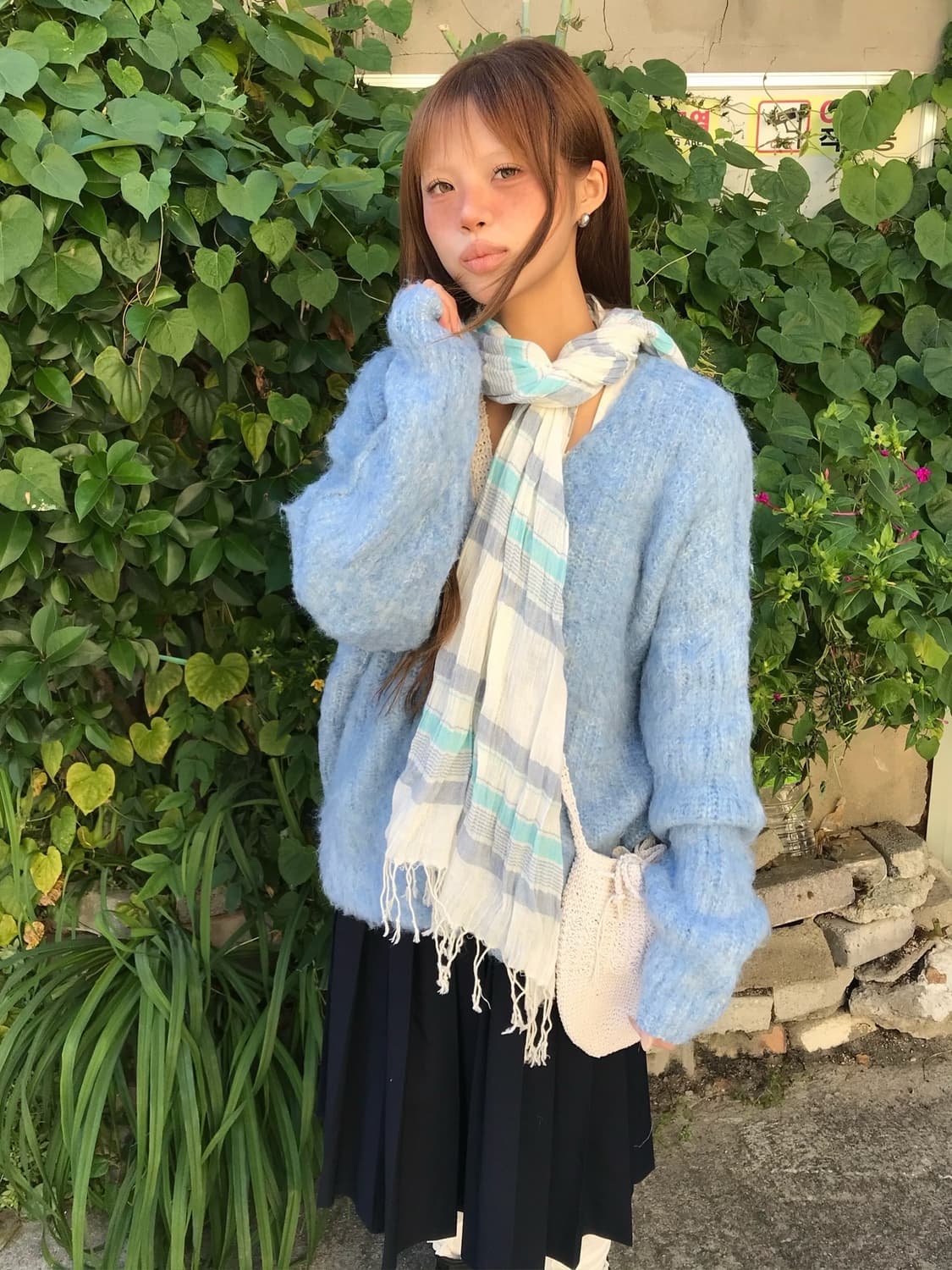 💭앙고라 블루 코디 💭 상품이미지2