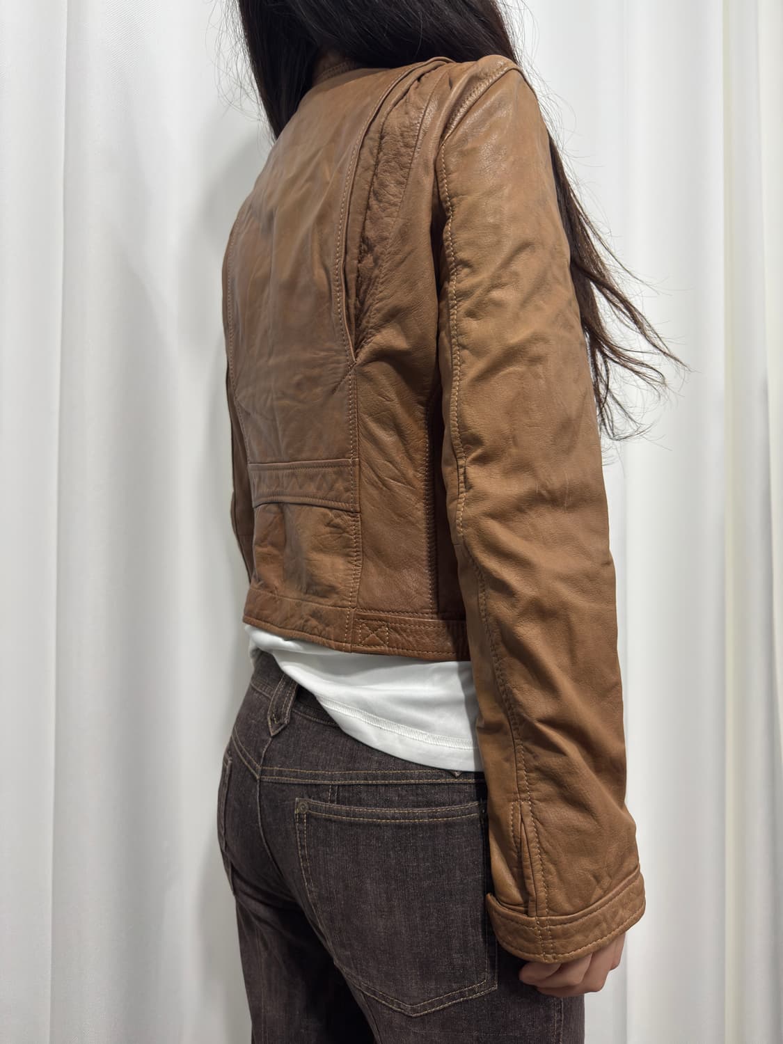 real leather jacket 상품이미지7