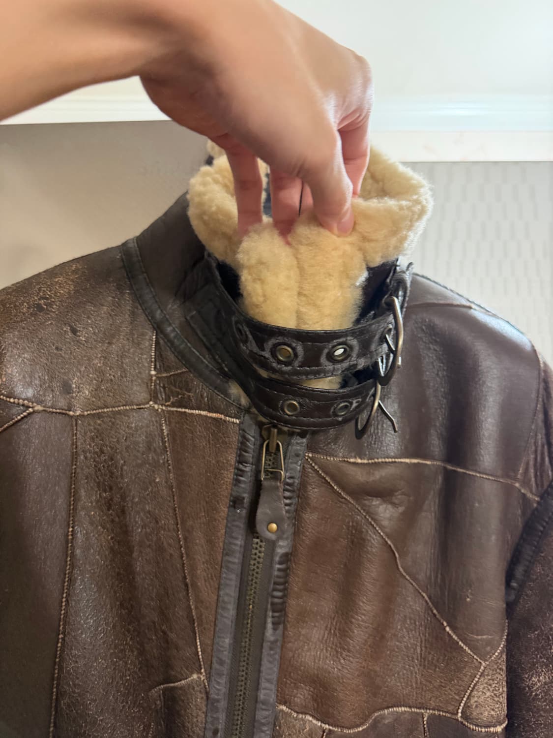 B-3 리얼 무스탕 L 상품이미지7