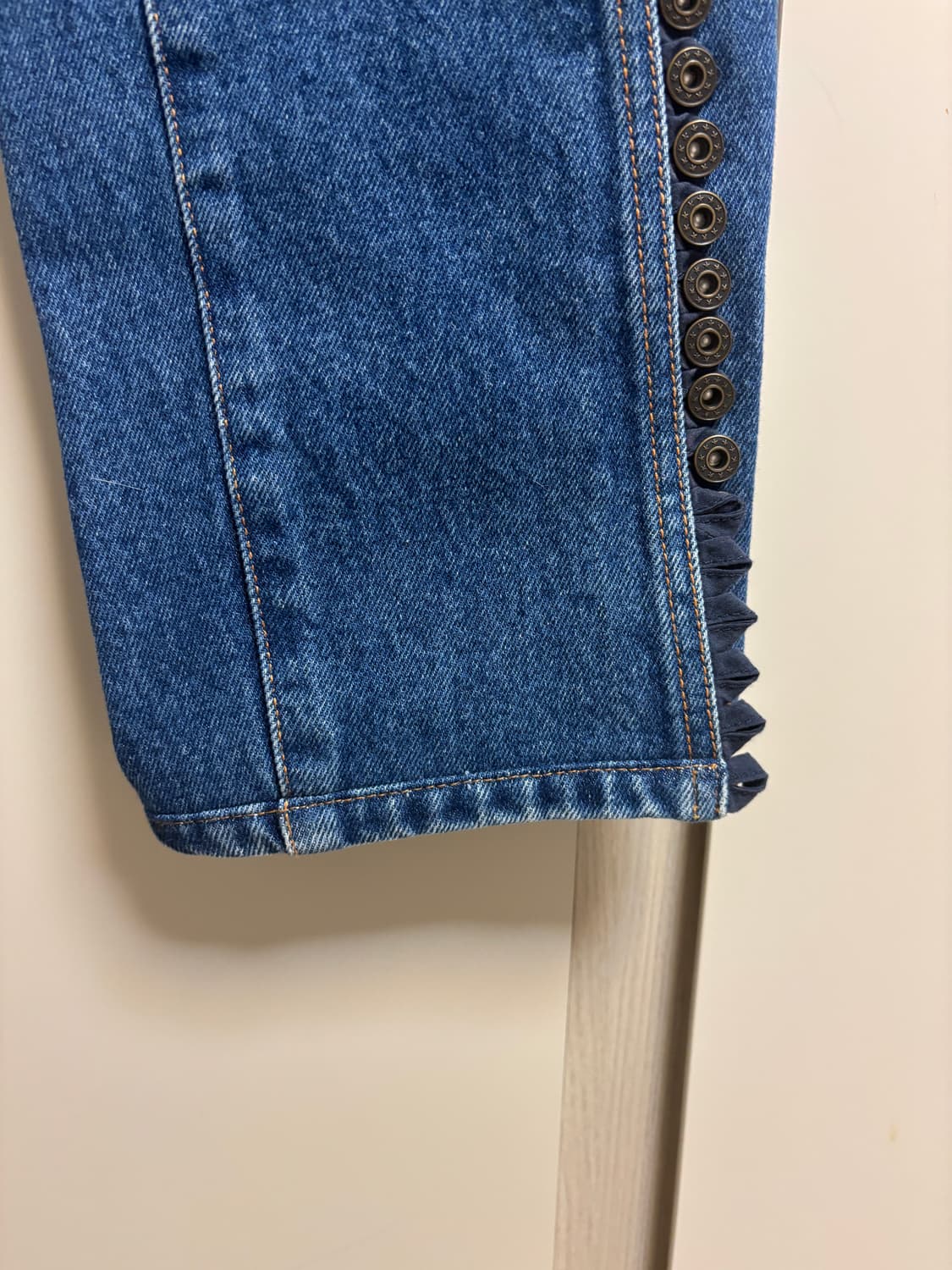 와이프로젝트 데님 팬츠(네이비, 25) 상품이미지3