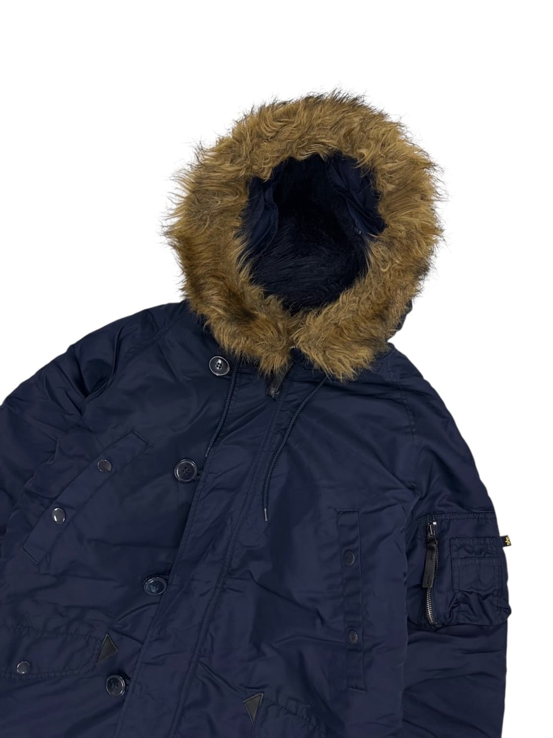 알파인더스트리 N3B 야상 네이비 (S~L) 상품이미지2