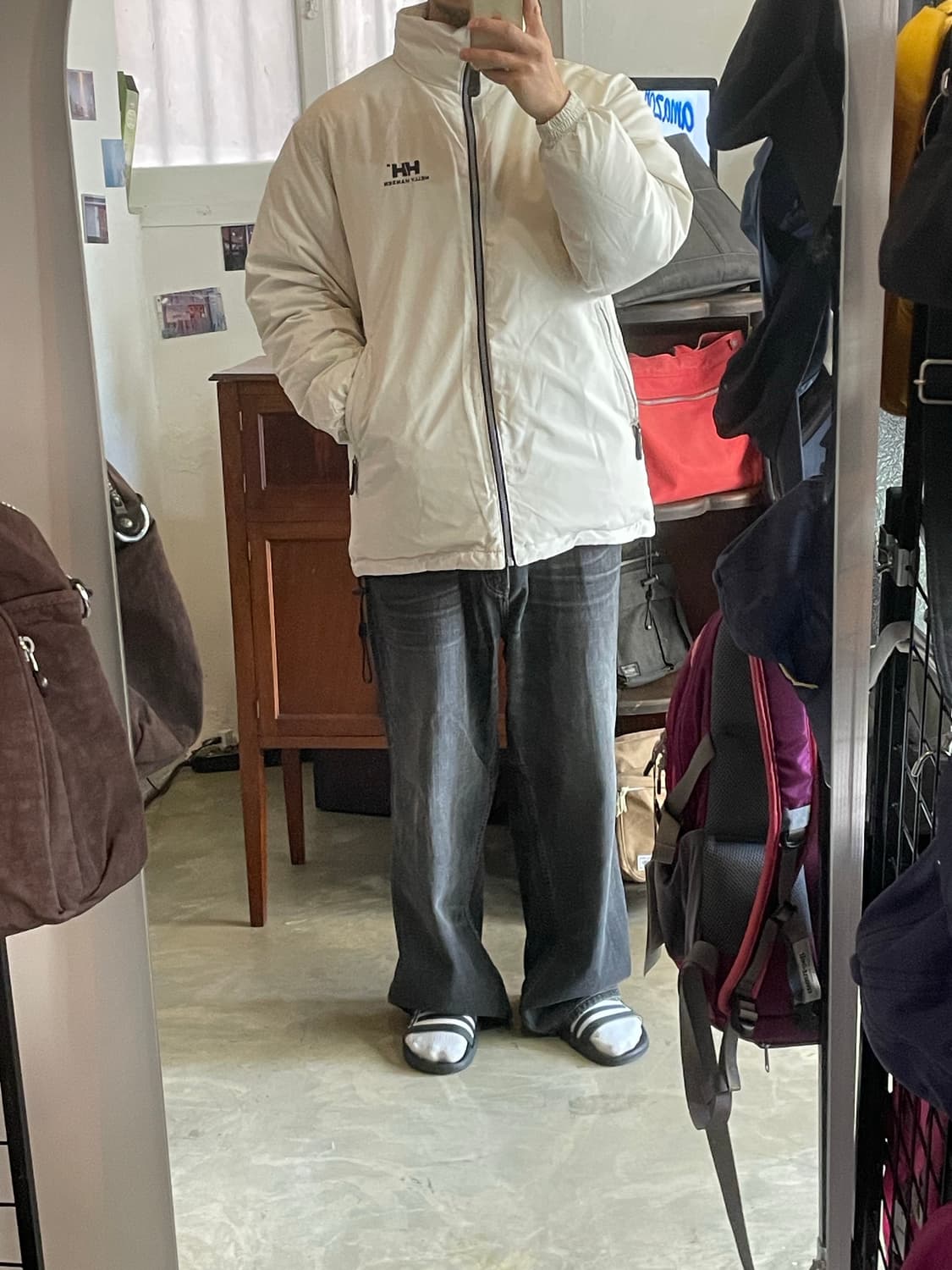 Helly Hansen 헬리한센 리버시블 패딩 L 상품이미지8