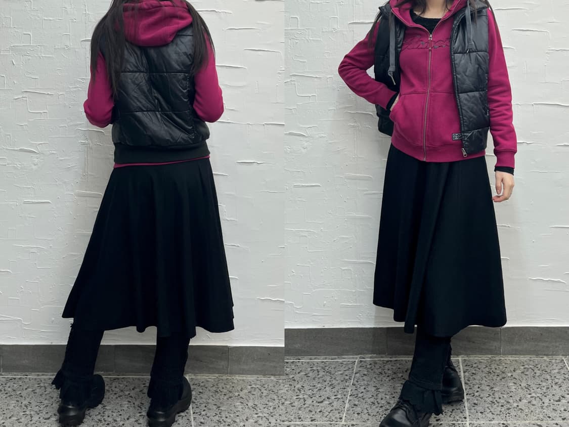 black quilted vest 상품이미지3