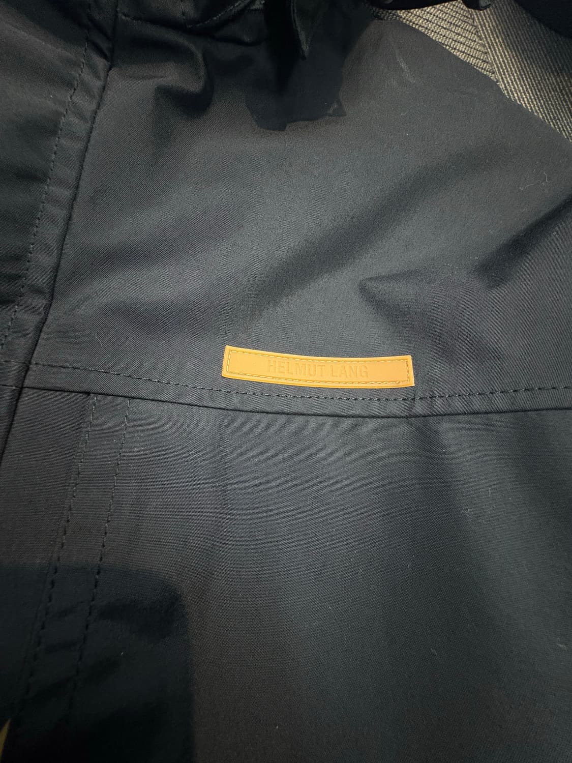 헬무트 랭 테크 집업 블랙 후드 바람막이 상품이미지5