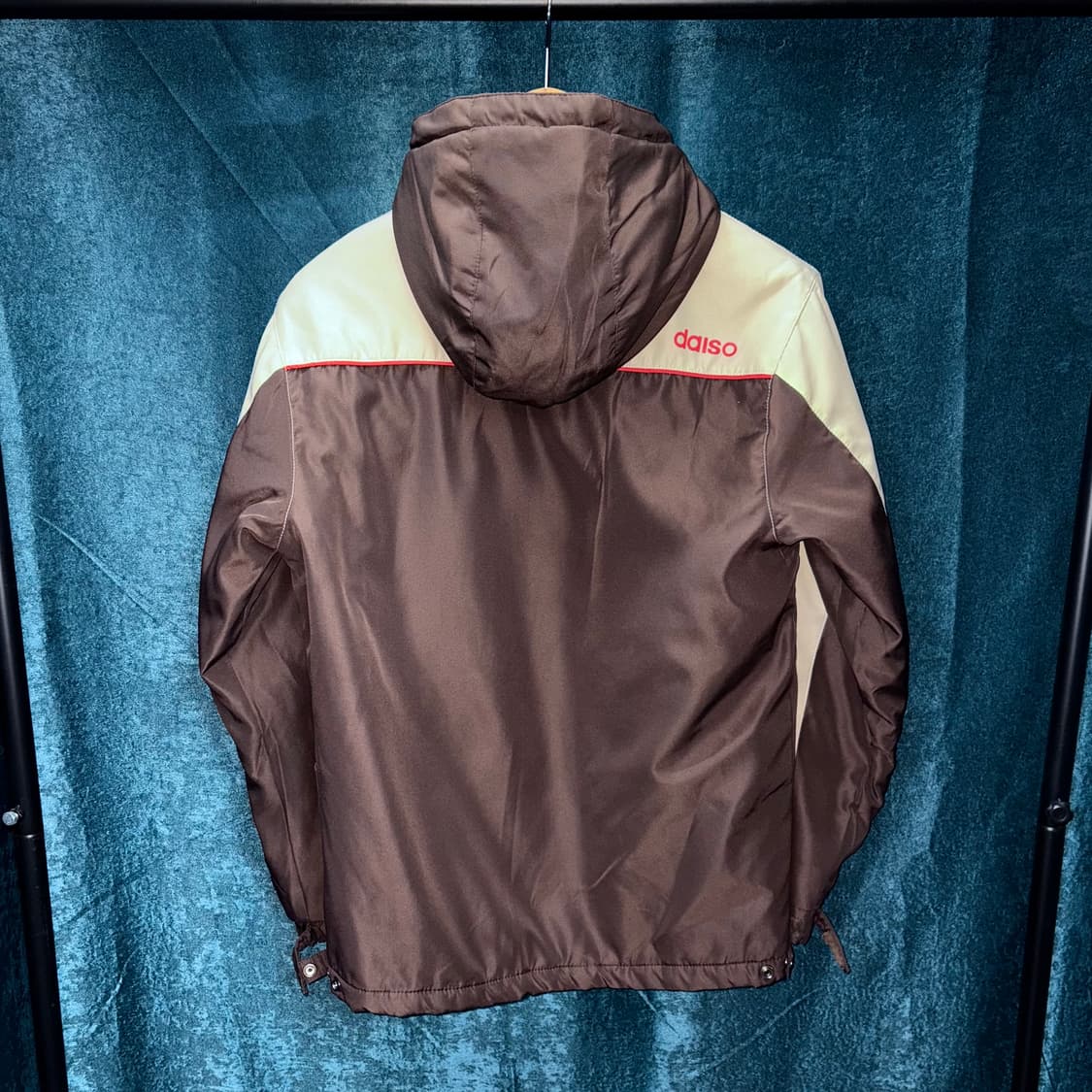 (M) 빈티지 다이소 로고 바람막이 점퍼 상품이미지3