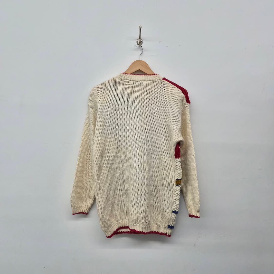 핸드메이드 크리스마스 트리 니트 스웨터 여성 M 상품이미지4