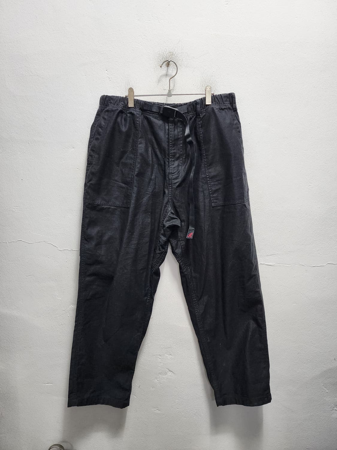 그라미치 블랙 루즈핏 팬츠 XL 상품이미지1