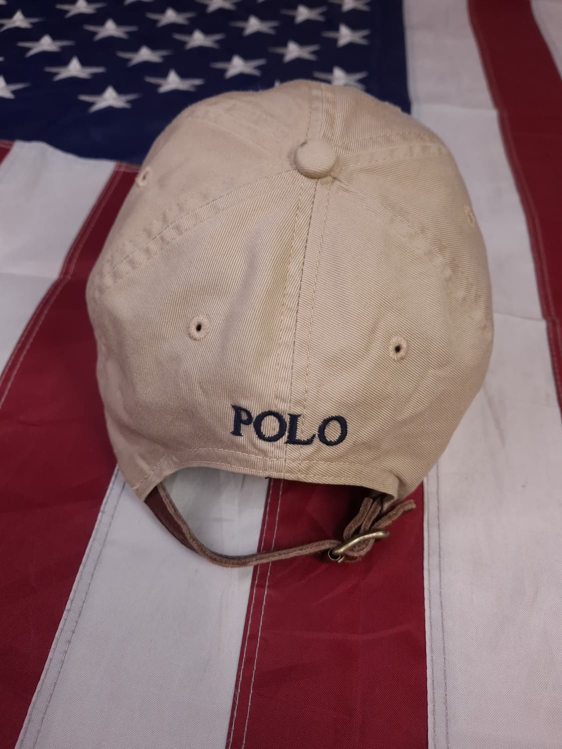 오리지날 랄프로렌폴로 베이지 볼캡 상품이미지1