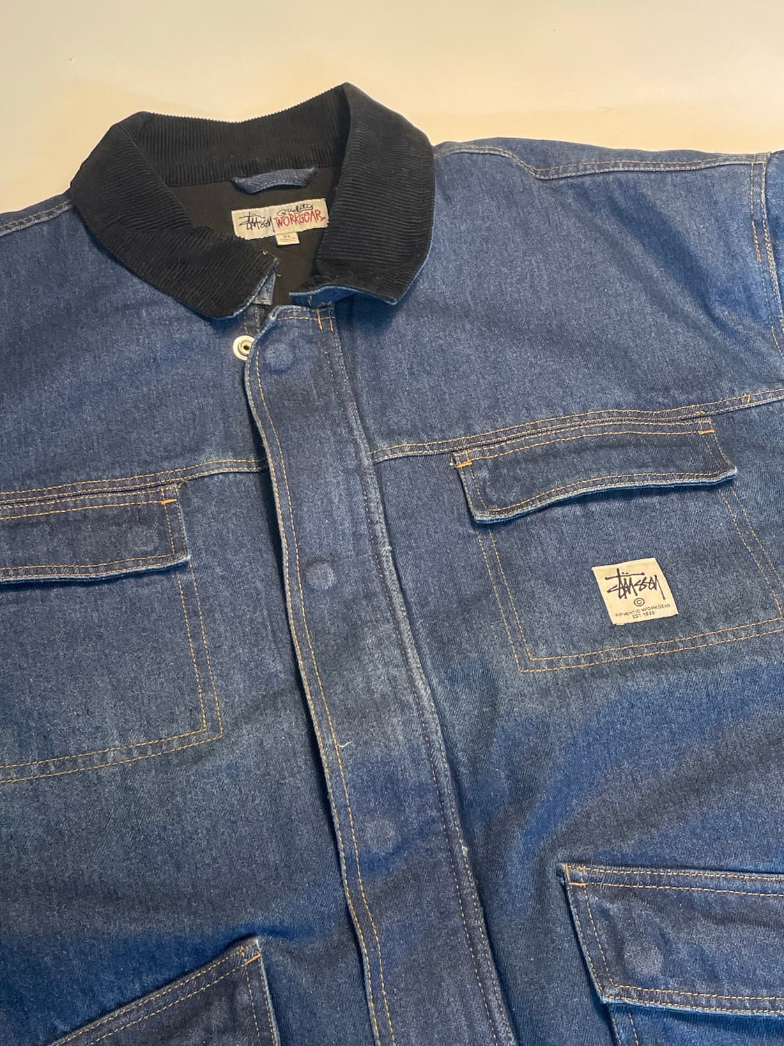 스투시 캔버스 청자켓 상품이미지4