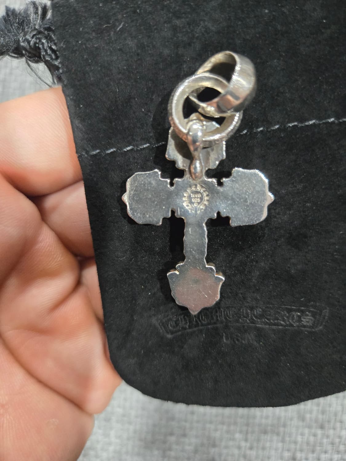 정품 크롬하츠 필리그리xs베일 파베 펜던트 상품이미지4