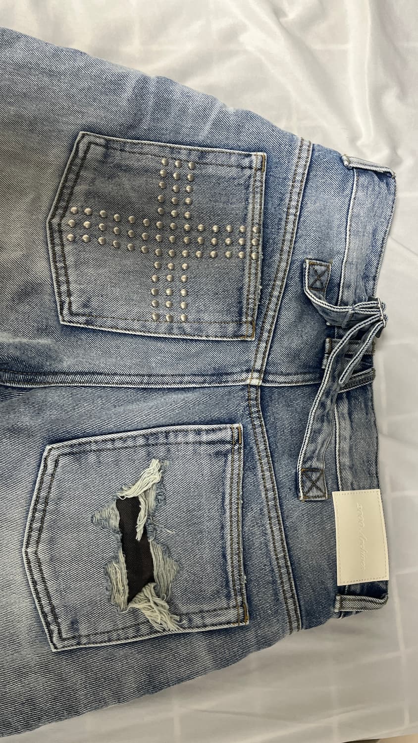 택달린 새상품 2000아카이브스 스나이더 데님 청바지  상품이미지5