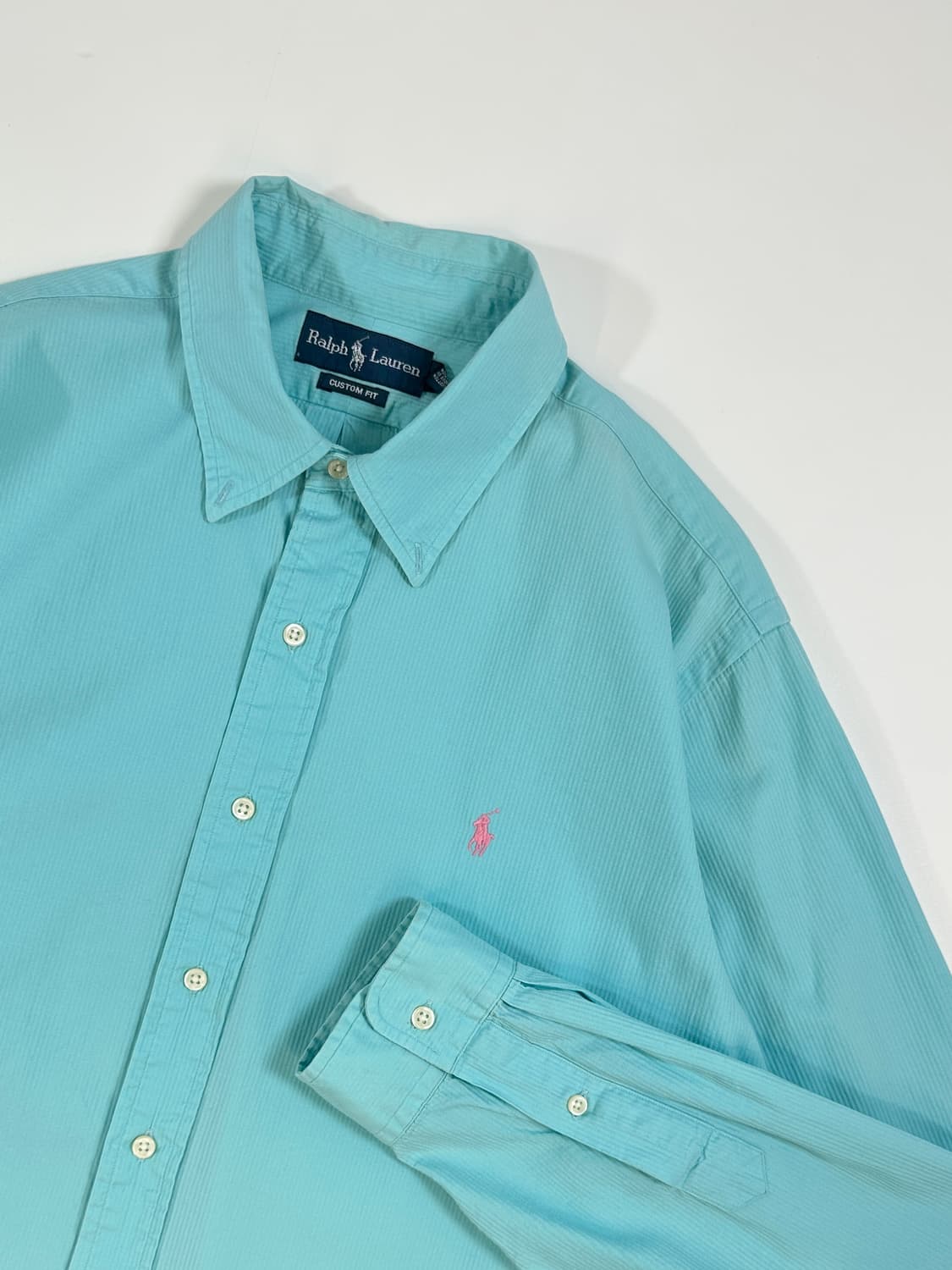 Polo 폴로 랄프로렌 코튼 셔츠 XL(민트)100-105 상품이미지1