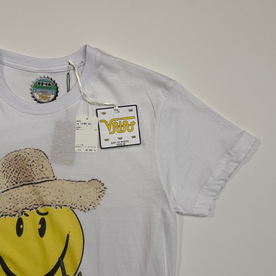 [M] VAIA BE HAPPY T-shirt (dead-stock) 상품이미지2