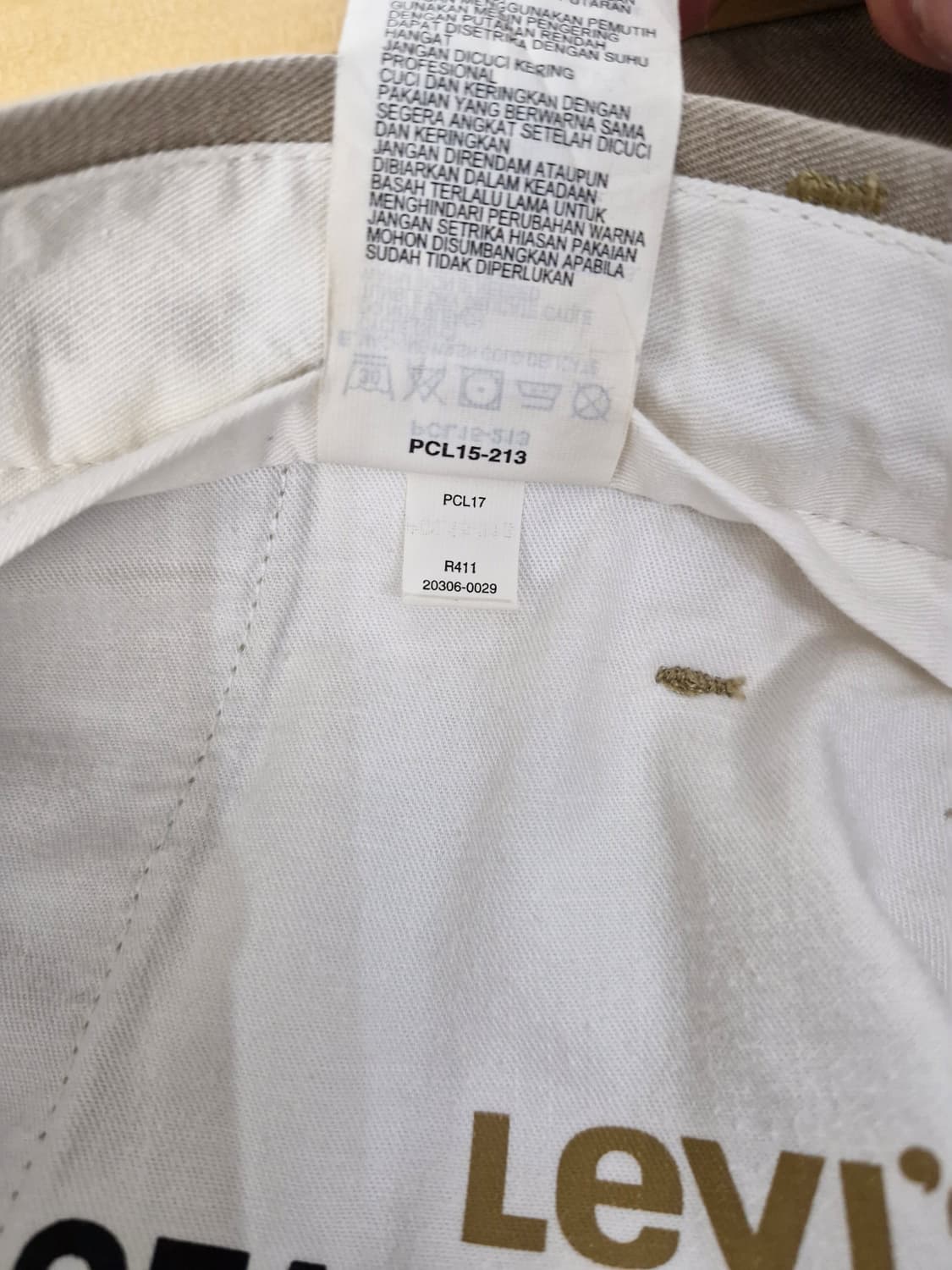 Levi's STA-PREST 리바이스 스타프레스트 코튼팬츠 상품이미지9