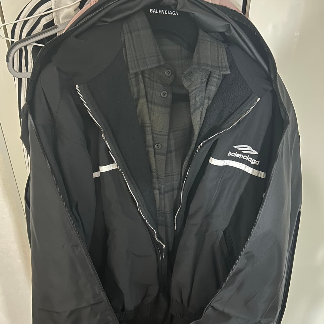 발렌시아가 3b 레이어드 트랙수트 자켓 상품이미지2