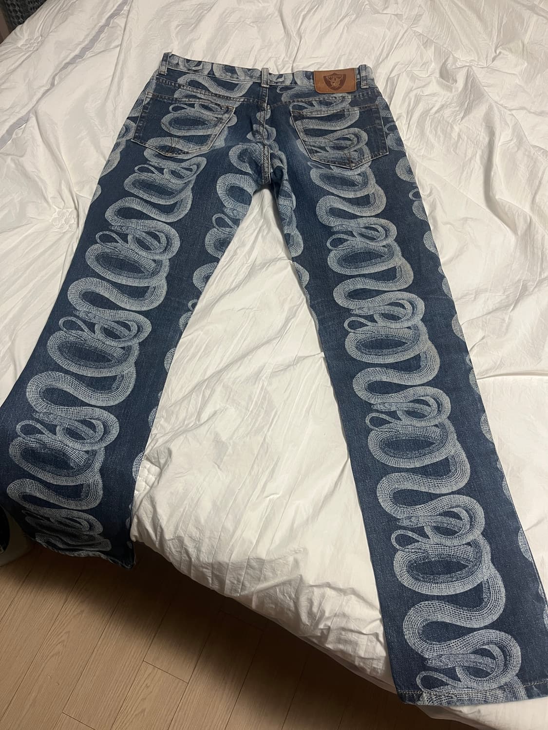 히스테릭글래머 스네이크 팬츠 상품이미지2