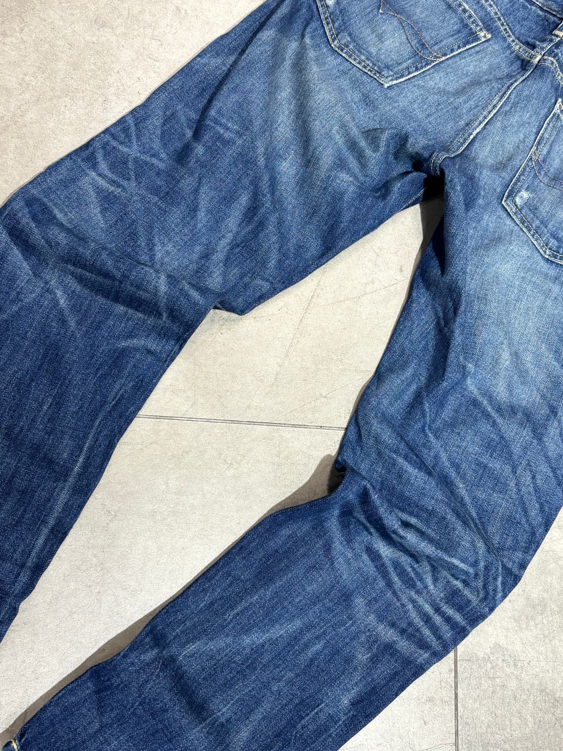 폴로 데미지 워싱 데님 팬츠 바지 상품이미지8