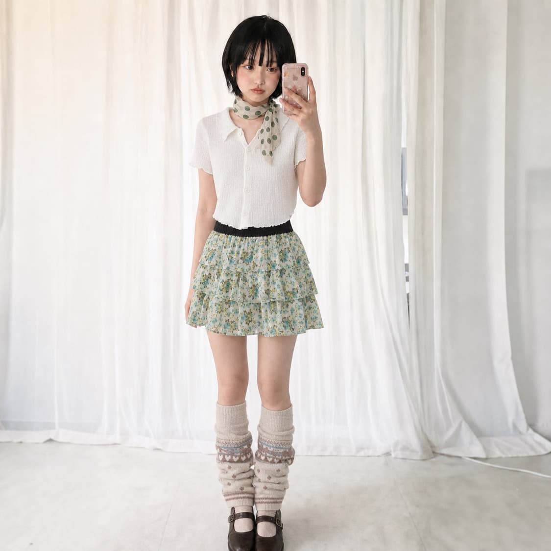 연두빛 코디 set 상품이미지1