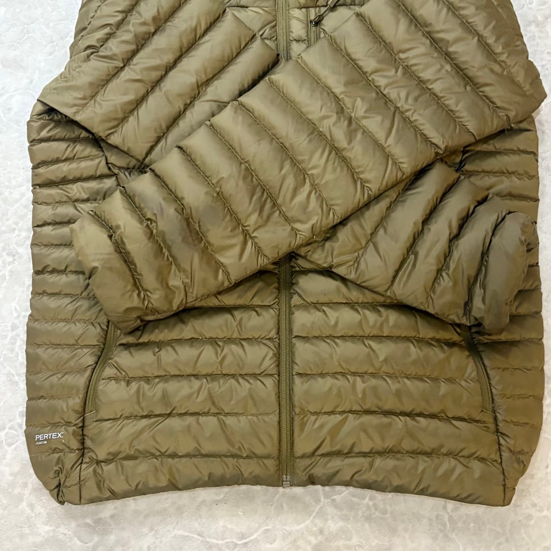 25fw Rab 랩 마이크로 알파인 패딩 오크 컬러 상품이미지2