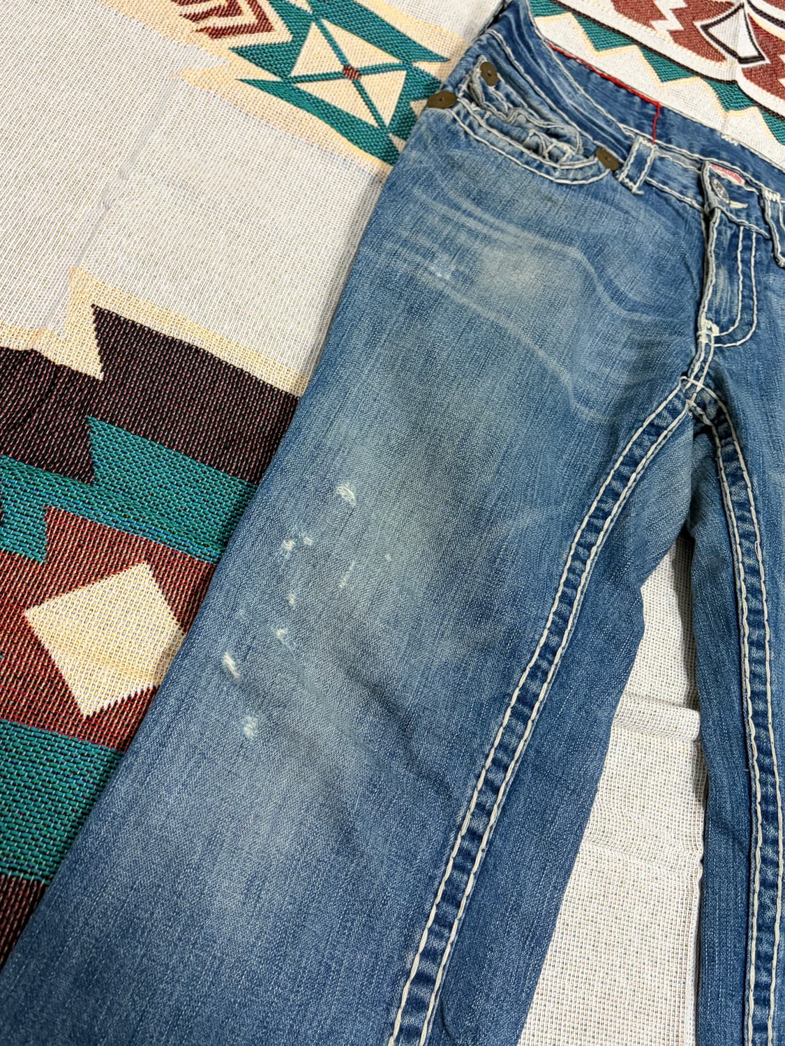 트루릴리전 빌리 슈퍼 티 플레어 부츠컷 데님 31 상품이미지4