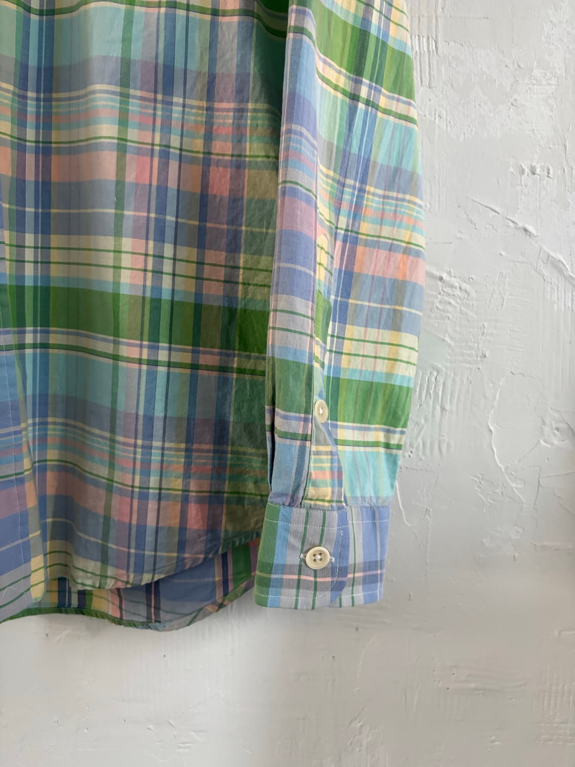 Polo 폴로 랄프로렌 신형 멀티컬러 포켓 체크 셔츠 상품이미지3