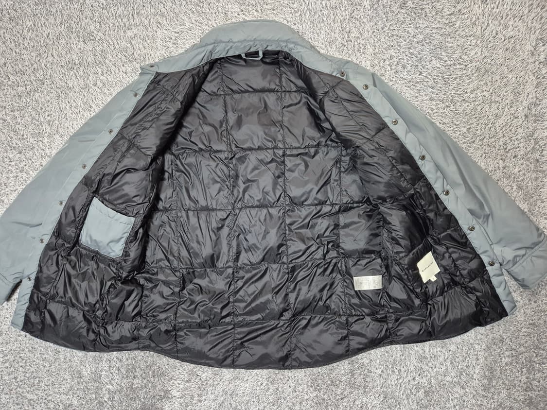 지오다노 남성 오버핏 경량 패딩 셔켓 L 상품이미지6