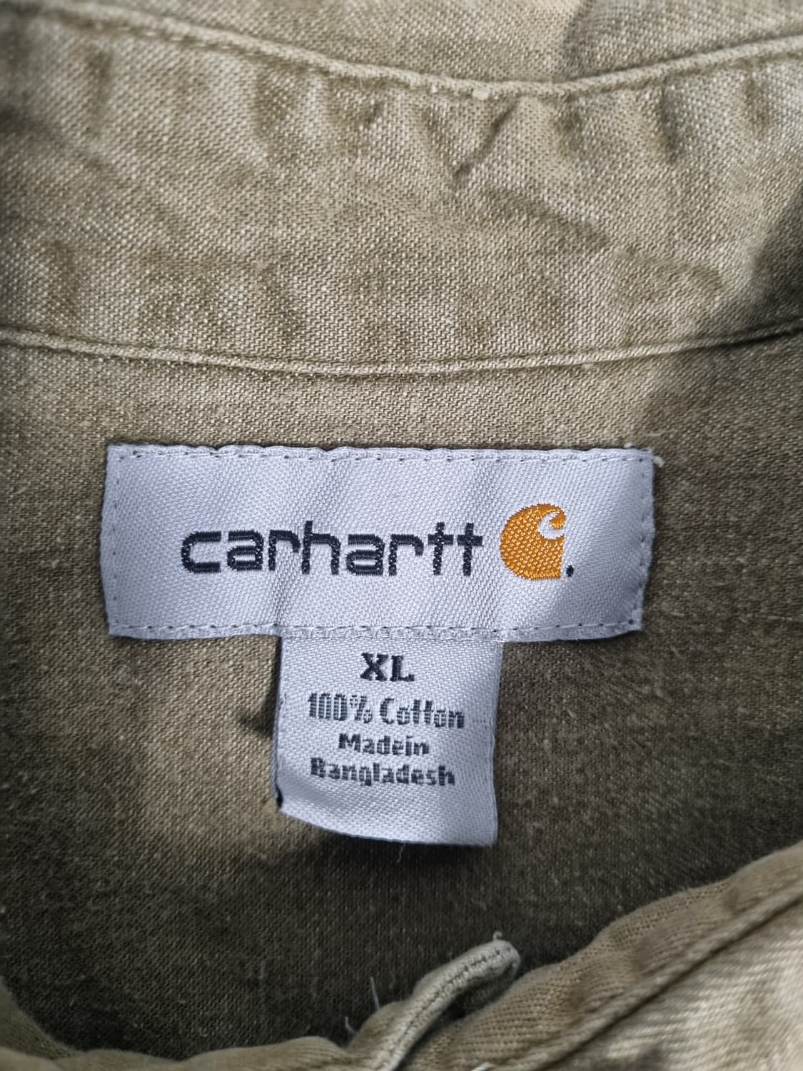 칼하트 워크 면남방 오버핏 xl 상품이미지7