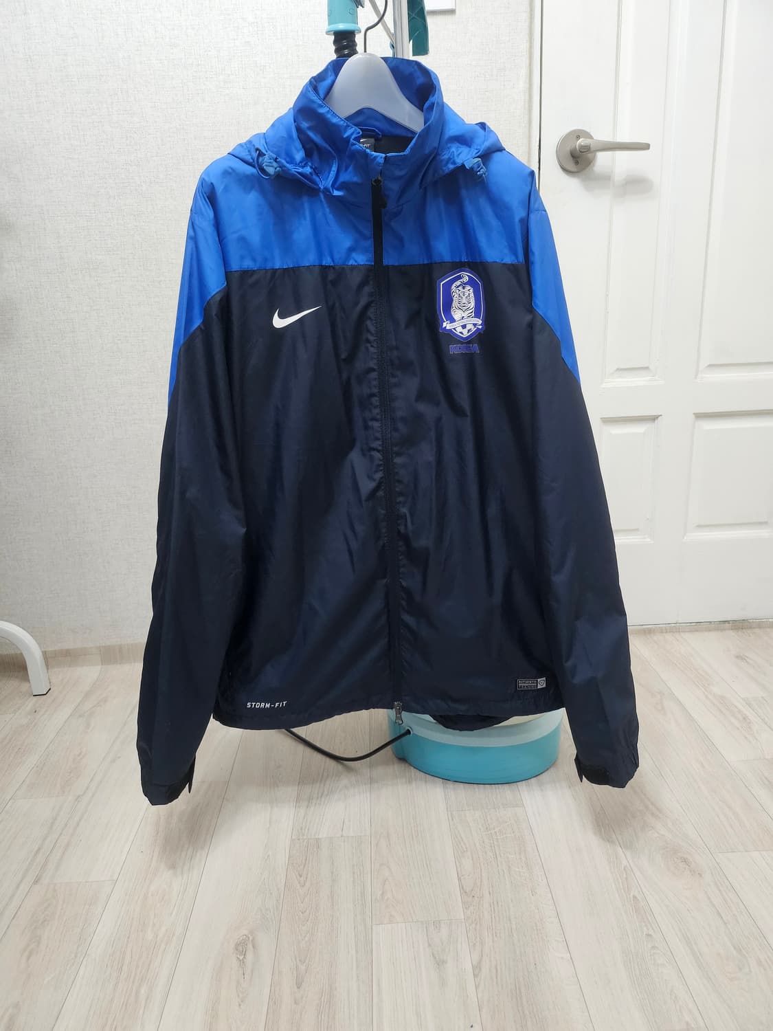 (110)2XL☆초대장급☆나이키 대한민국 국가대표[남파]레인자켓 바람막이 상품이미지1