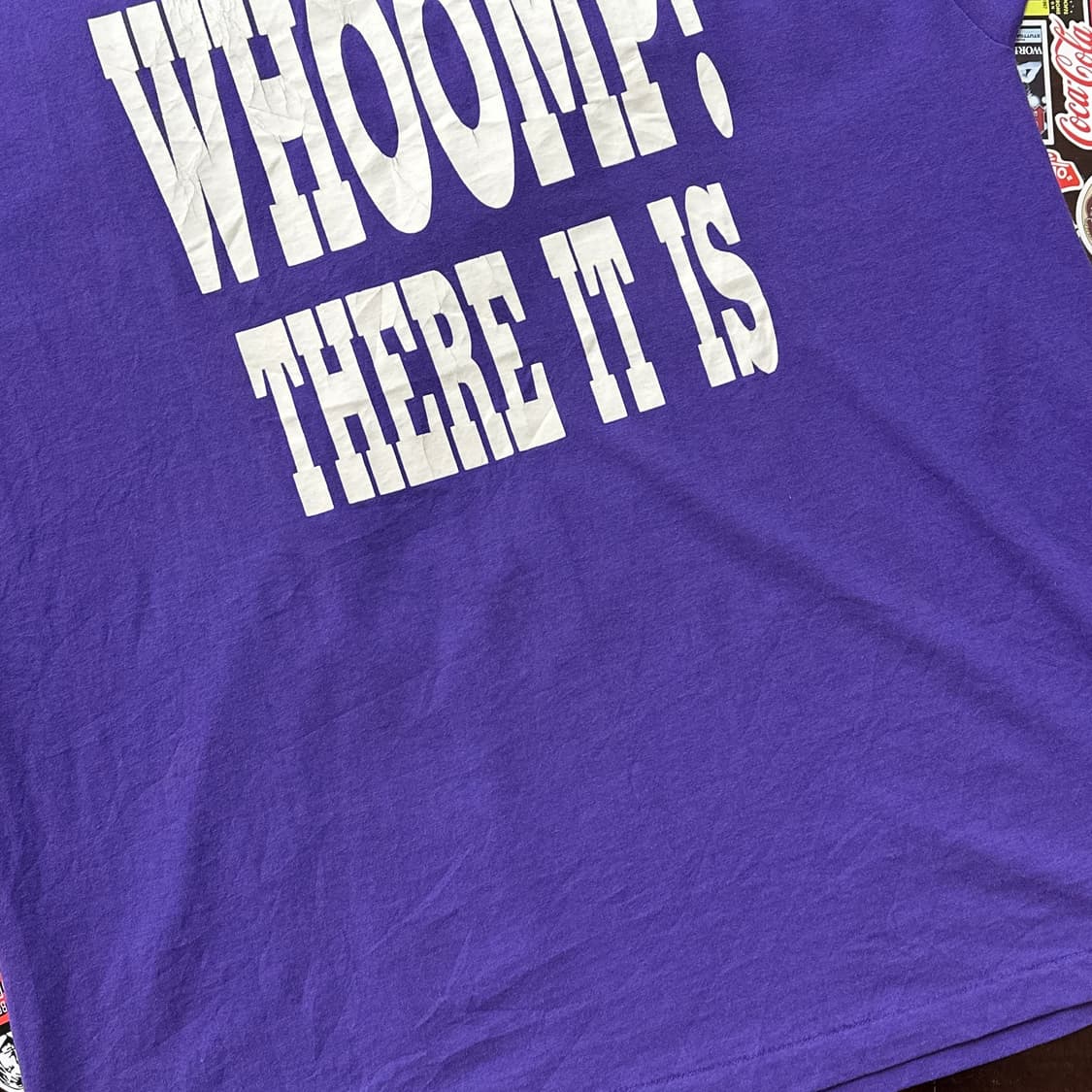 90s USA Whoomp! There It Is 싱글스티치 티셔츠 XL 상품이미지4