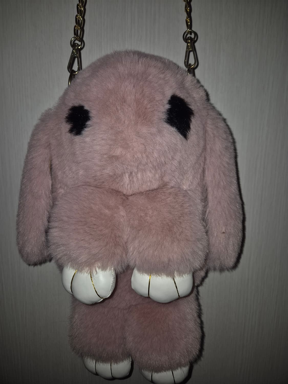 인디핑크 토끼 털 가방 🐰 상품이미지1