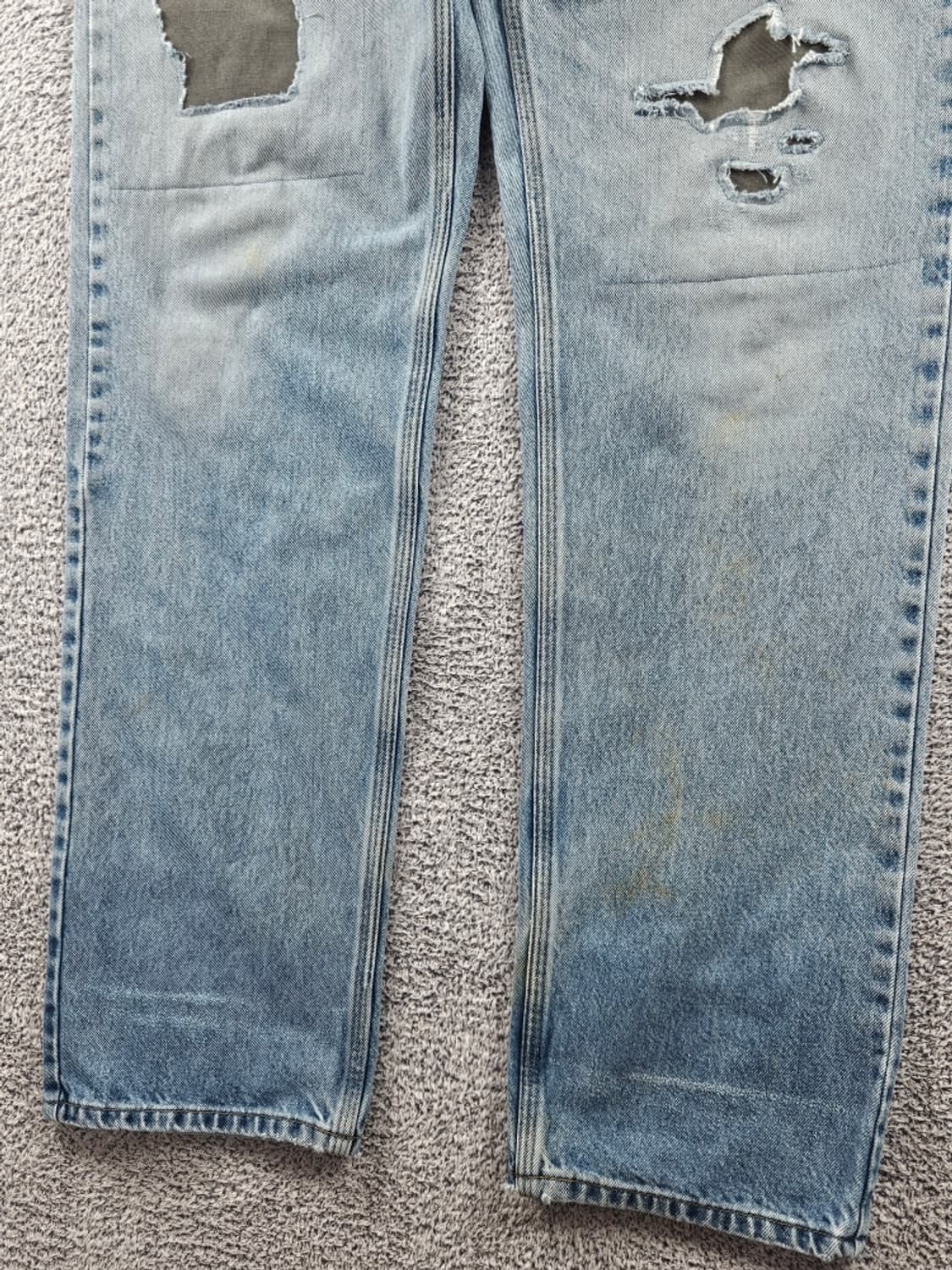 칼하트 리페어 커스텀 데님 워크 팬츠 ( 36X34 ) / 11048 상품이미지6