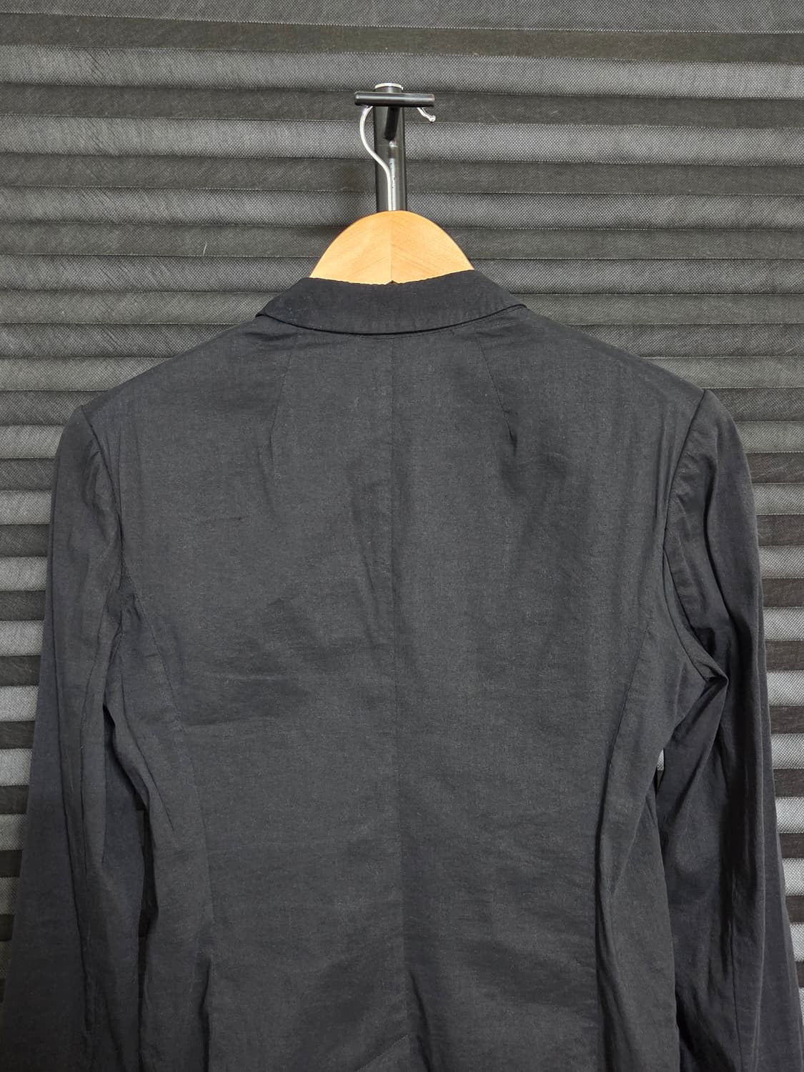 [띠어리] 크런치 린넨 원버튼 싱글 자켓 | 00097 상품이미지6