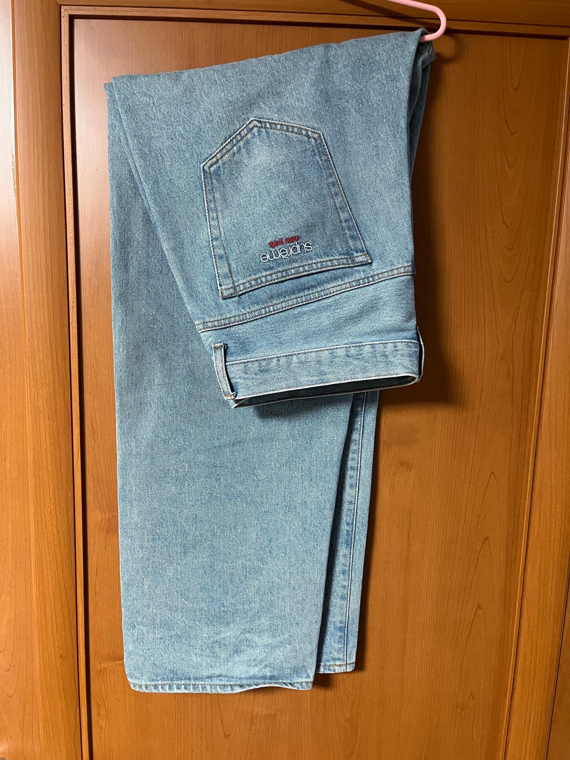 슈프림 배기진 연청 32 상품이미지2