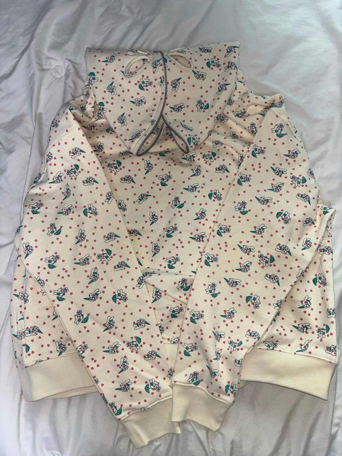 애슐리윌리엄스 토끼 후드집업 M 상품이미지3