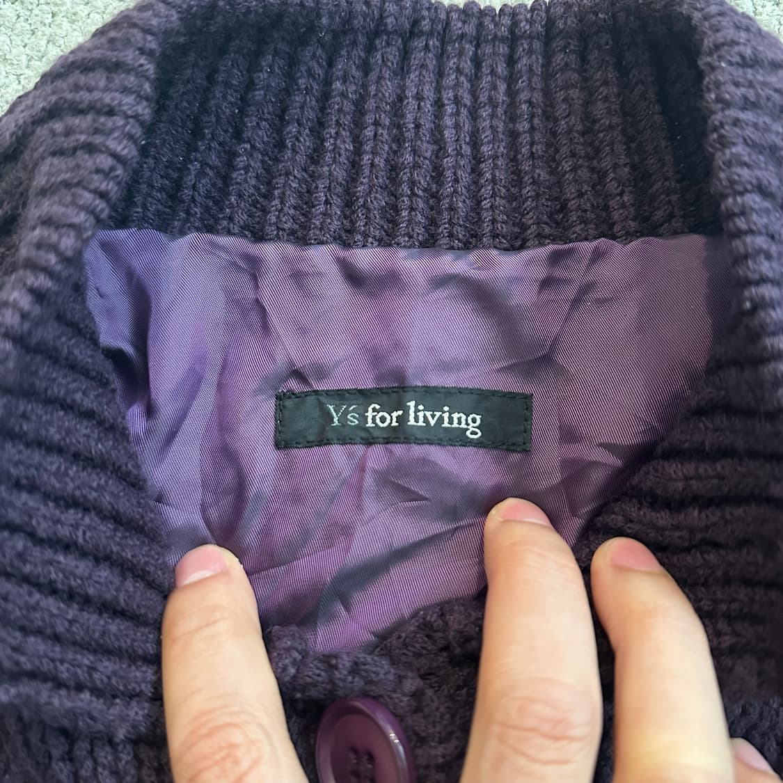 요지야마모토 Yohji Yamamoto  니트 가디건 상품이미지4