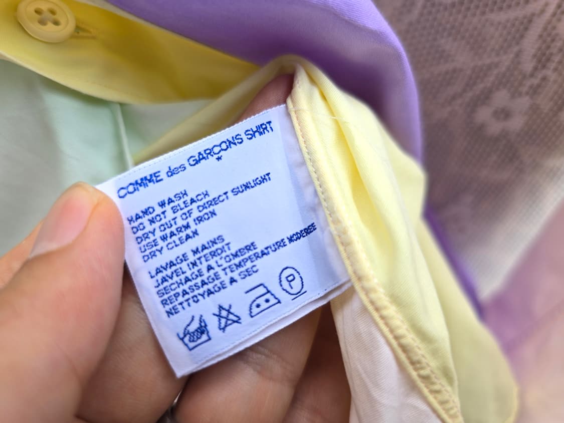 꼼데가르송 셔츠 (made in france) 상품이미지9