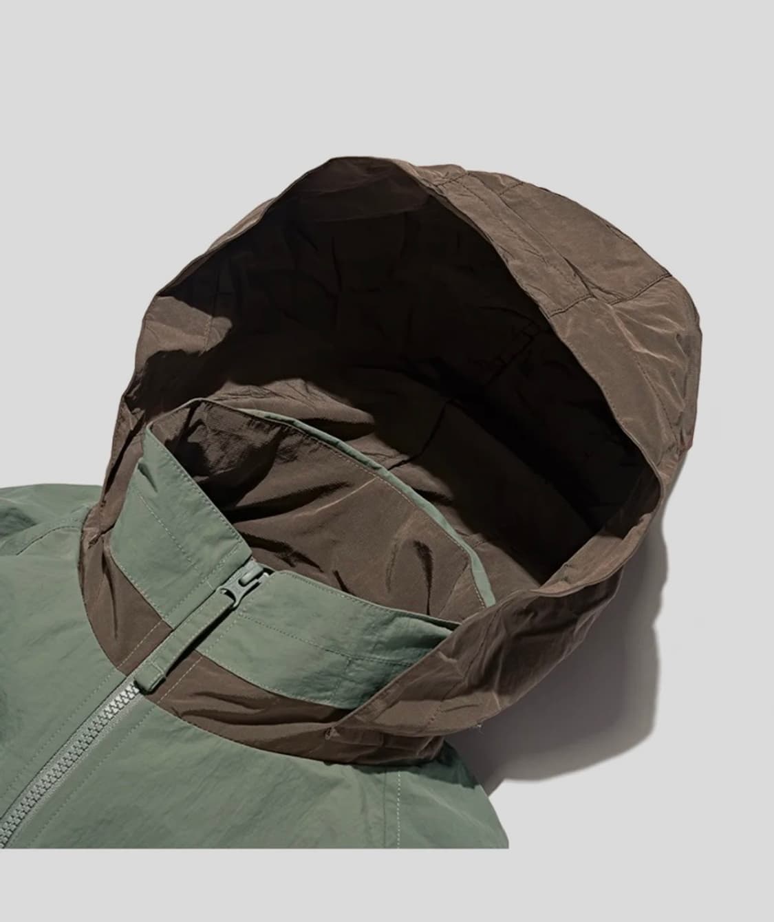 에스피오나지 baton warm up jacket olive grey 상품이미지4