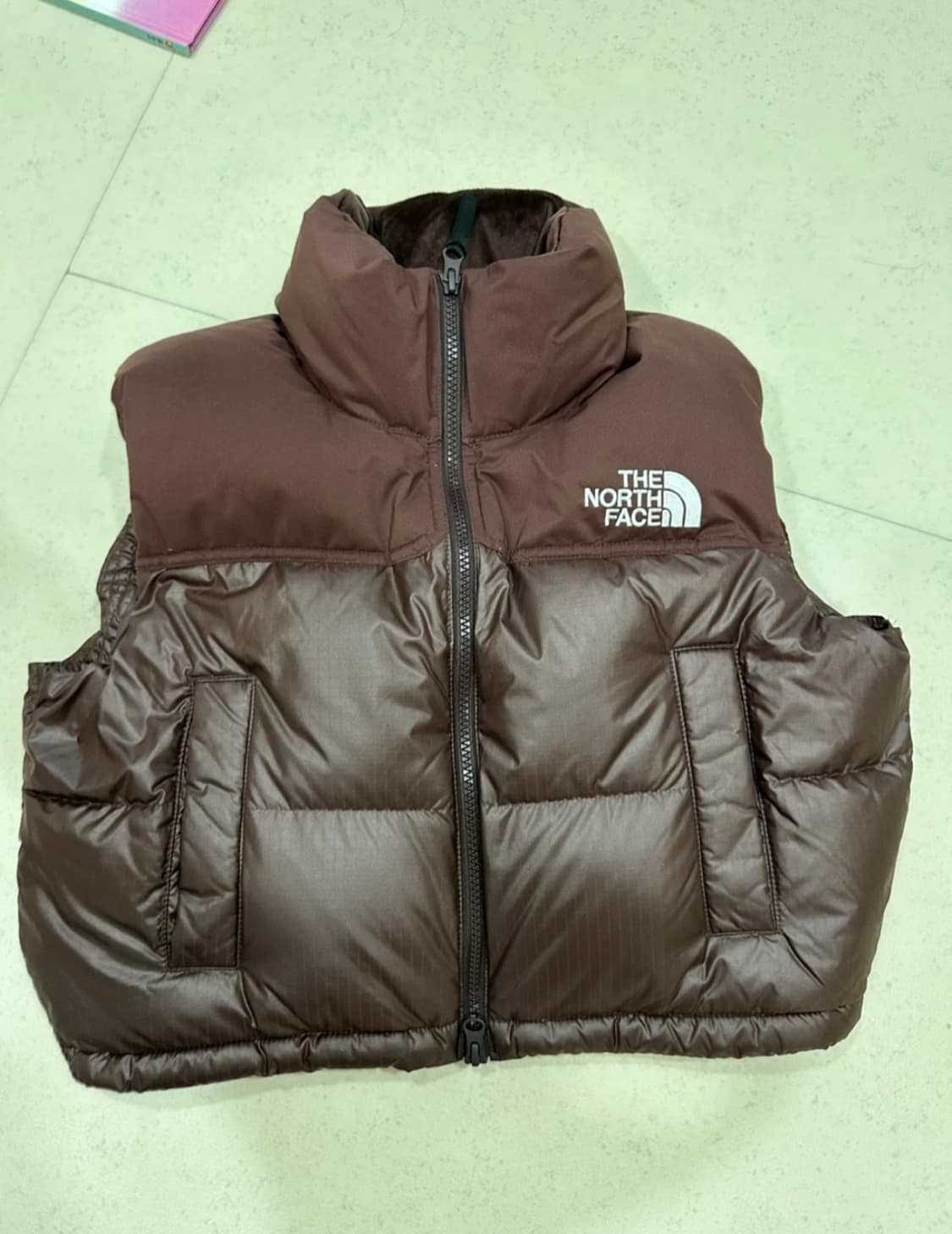 새상품 노스페이스 눕시 베스트 브라운 상품이미지1