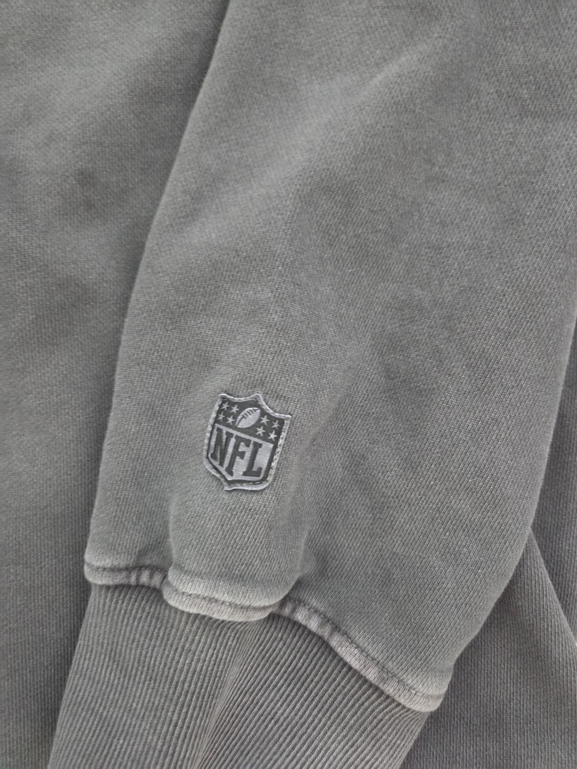 NFL 빅로고 피그먼트 워싱 맨트맨 상품이미지3