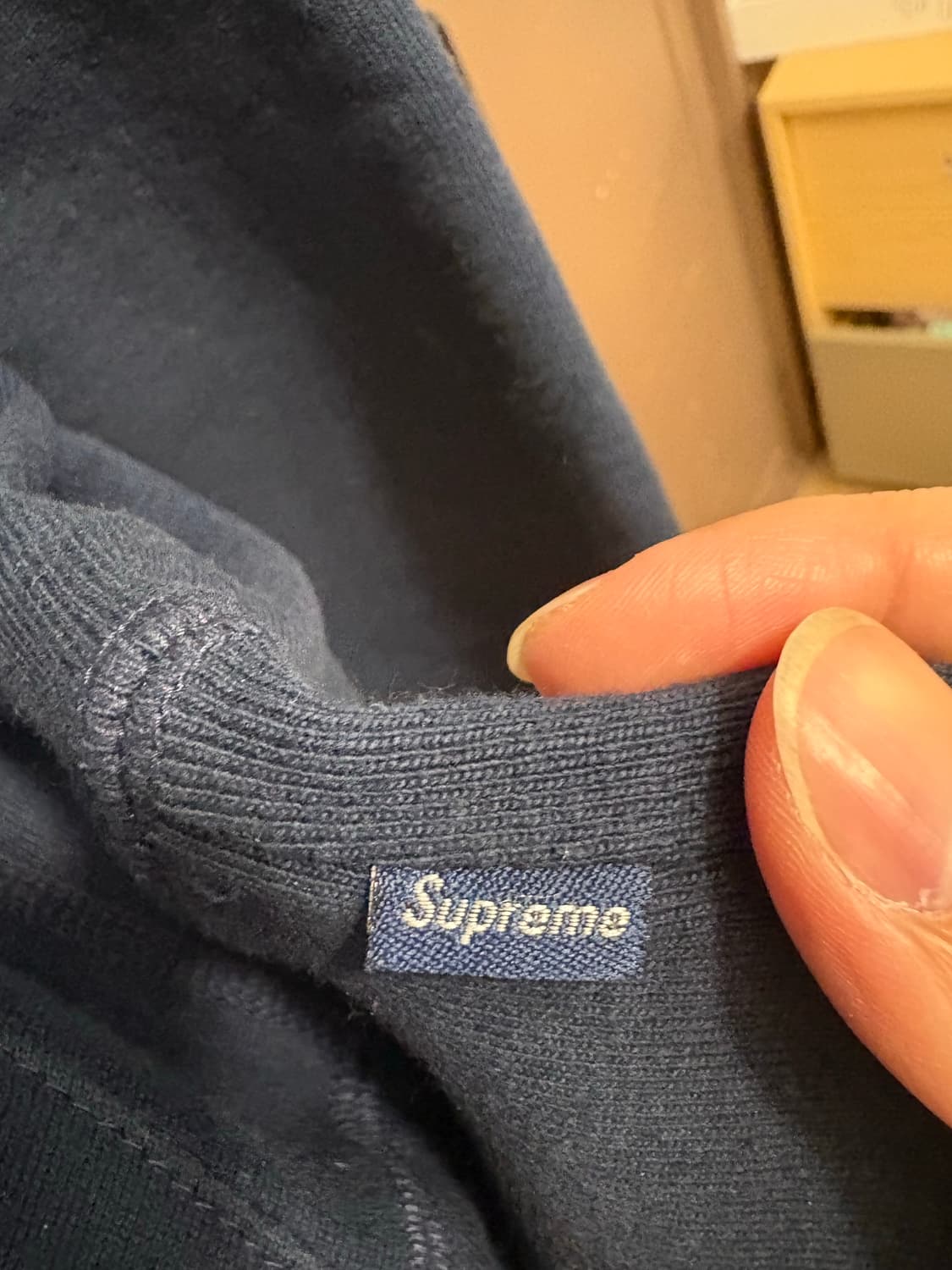 슈프림 스왈로브스키 박스로고 후디 상품이미지3