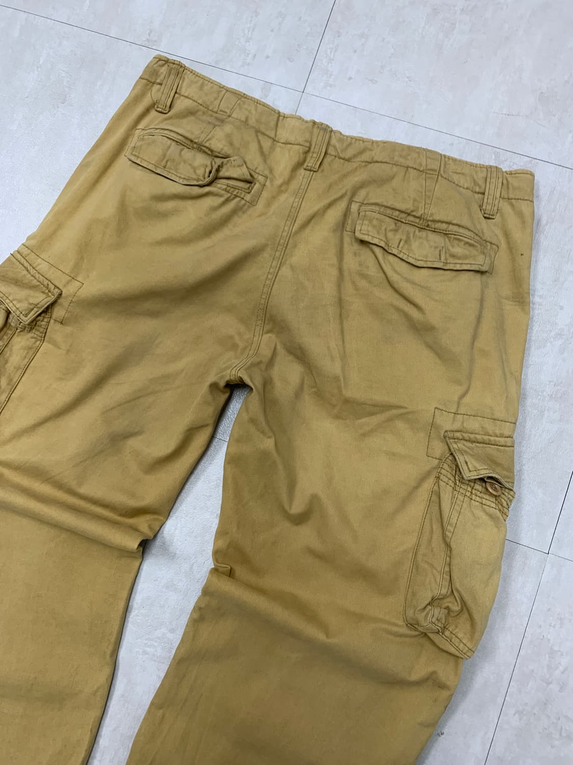 Bigton jeans 베이지 카고 팬츠 상품이미지7