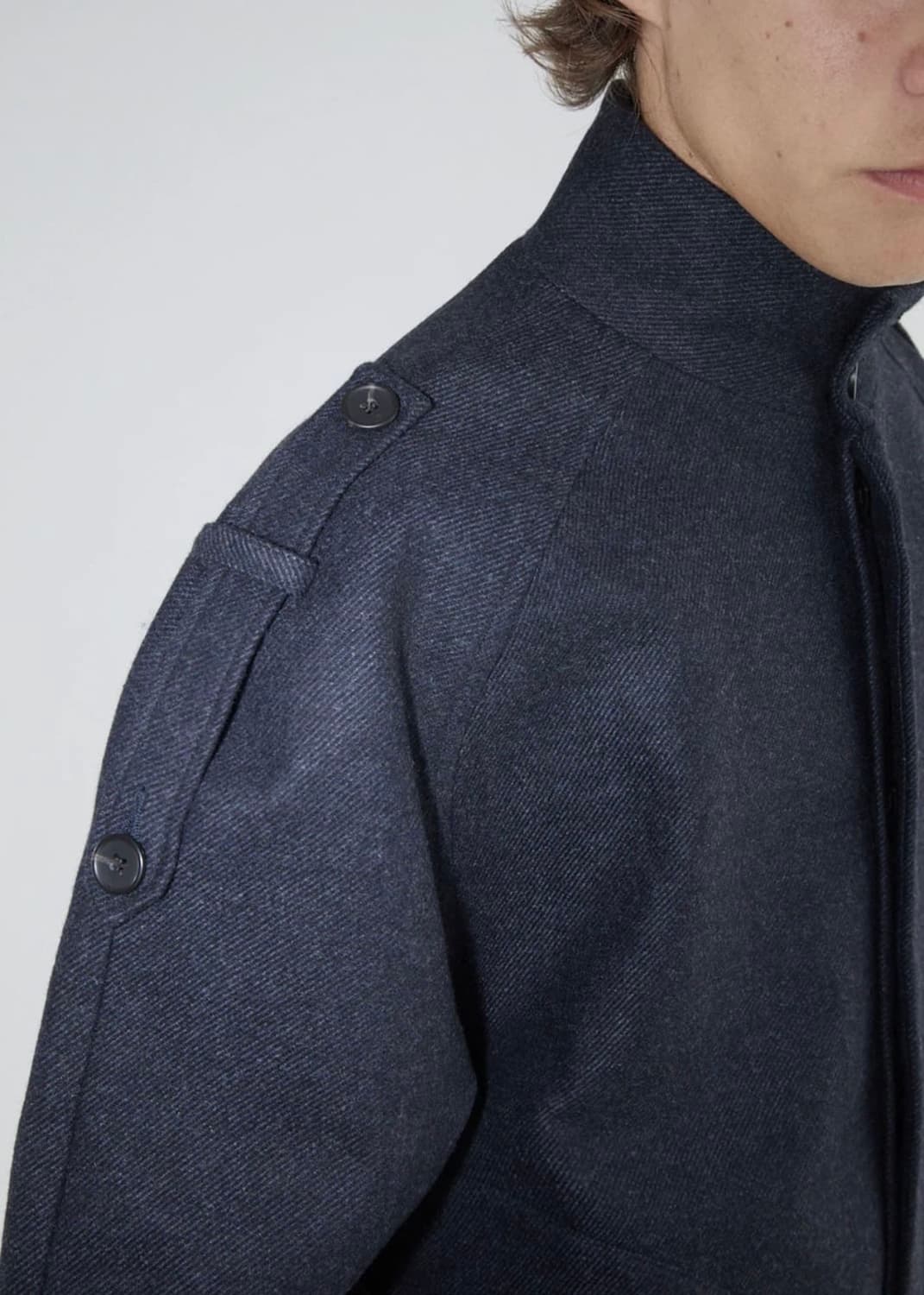 [L] 팔로마울 Ferro 울 자켓 네이비 상품이미지7