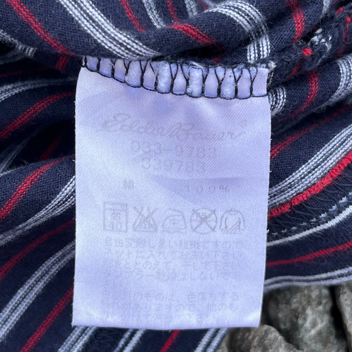 에디바우어 단가라 헨리넥 반팔 (실측확인) 상품이미지4