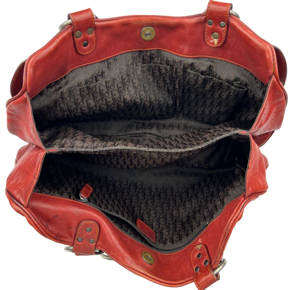 디올 가우초 브릭 버건디 상품이미지7