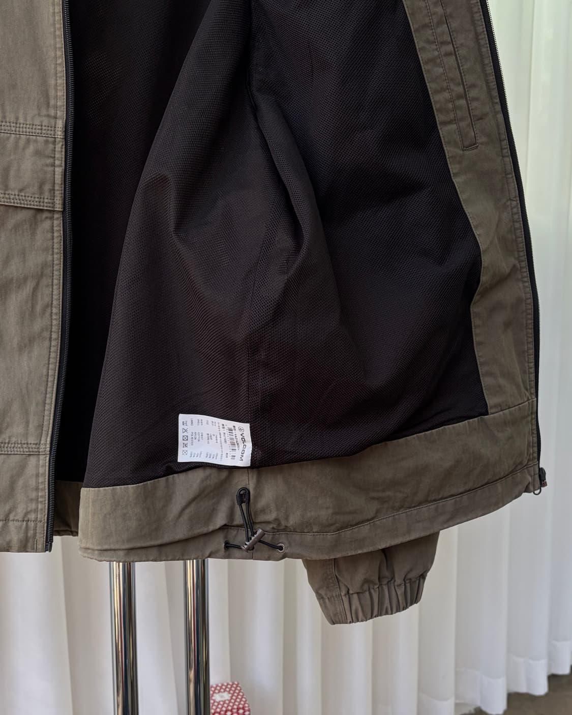 [XL]VOLCOM 볼컴 세미 루즈 캠퍼 후드 자켓 상품이미지9