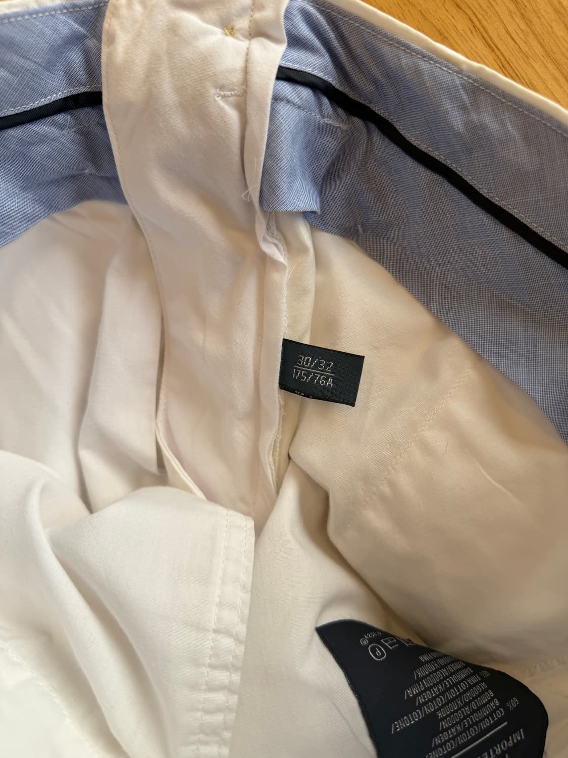 폴로 랄프로렌 클래식핏 치노 팬츠 화이트 상품이미지4